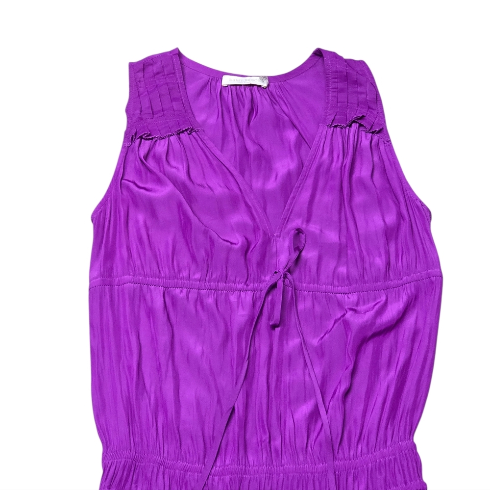 RAMY BROOK HADLEY RUFFLED BLOUSON DRESS XS - Picture 6 of 12